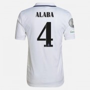 Billige Fotballdrakter Real Madrid 2022-23 David Alaba 4 Hjemmedrakt Kortermet
